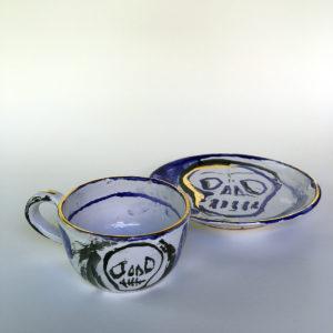 45 – Tea cup with saucer II